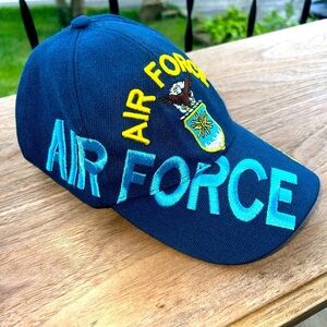 Blue Air Force hat cap Very Well-Made Nice Quality Embroidered￼